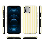 Butter Yellow Stripes | Sunday Best Case Phone Case get.casely 