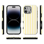 Butter Yellow Stripes | Sunday Best Case Phone Case get.casely 