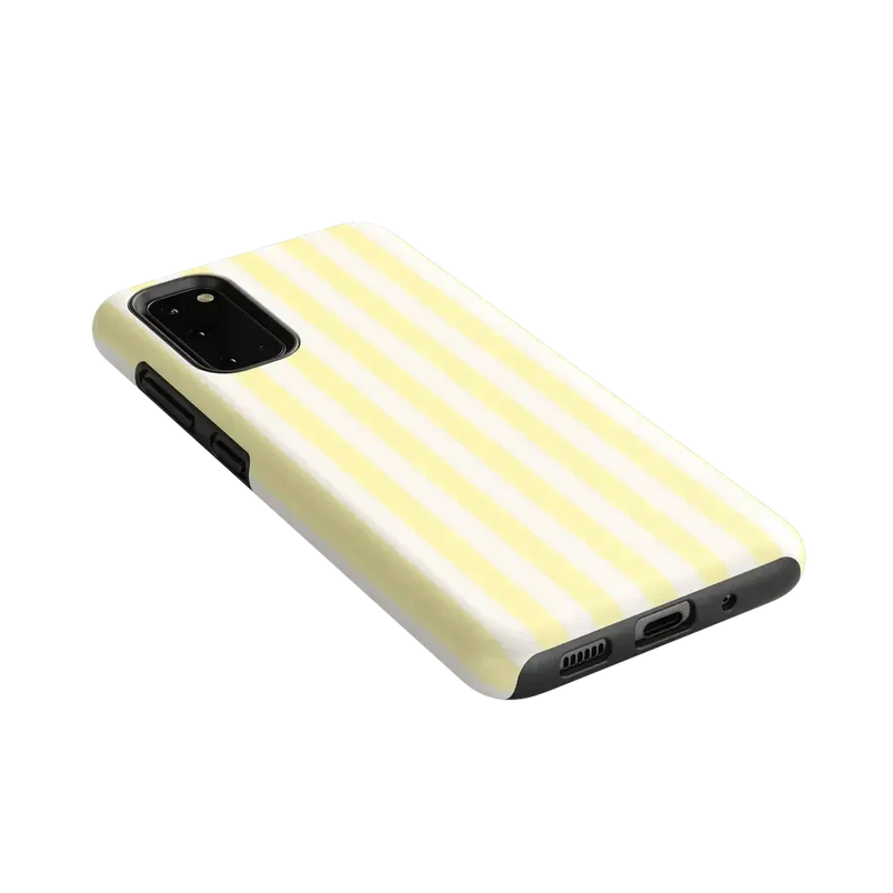 Butter Yellow Stripes | Sunday Best Case Phone Case get.casely 