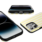 Butter Yellow Stripes | Sunday Best Case Phone Case get.casely 