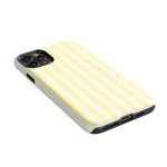 Butter Yellow Stripes | Sunday Best Case Phone Case get.casely 