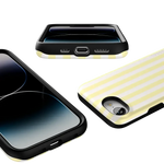 Butter Yellow Stripes | Sunday Best Case Phone Case get.casely 