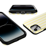 Butter Yellow Stripes | Sunday Best Case Phone Case get.casely 