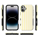 Butter Yellow Stripes | Sunday Best Case Phone Case get.casely 