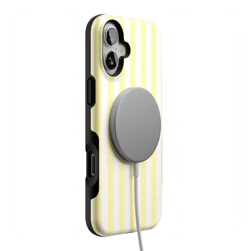 Butter Yellow Stripes | Sunday Best Case Phone Case get.casely 