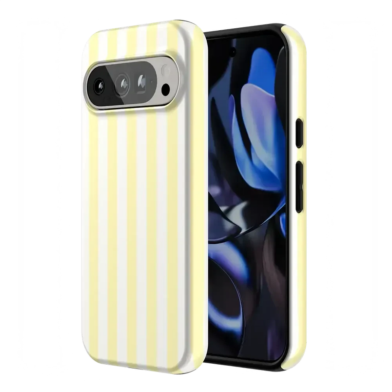 Butter Yellow Stripes | Sunday Best Case Phone Case get.casely 