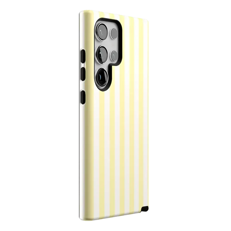 Butter Yellow Stripes | Sunday Best Case Phone Case get.casely 