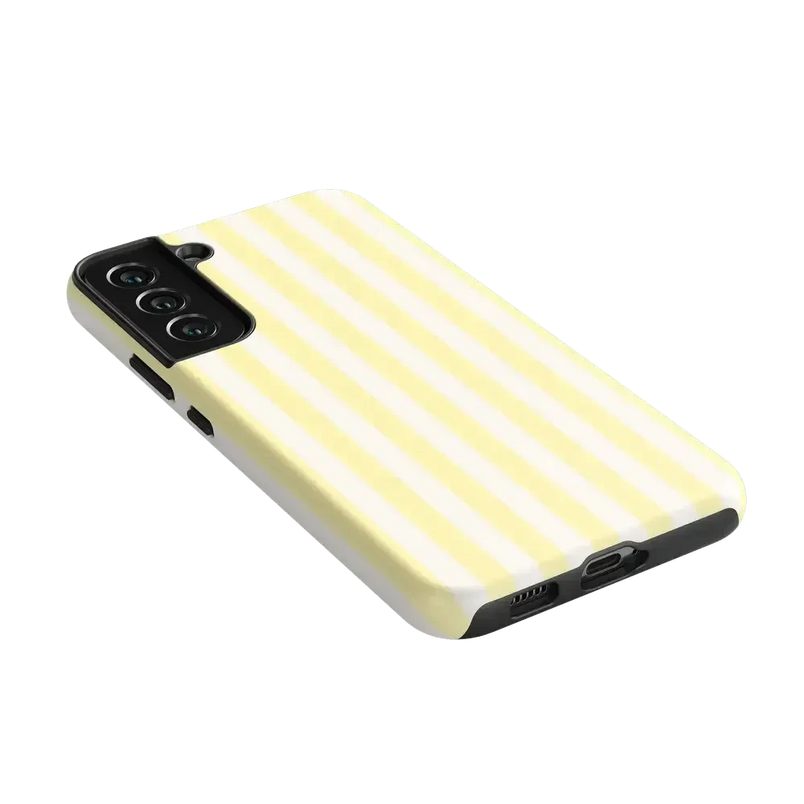 Butter Yellow Stripes | Sunday Best Case Phone Case get.casely 