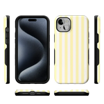 Butter Yellow Stripes | Sunday Best Case Phone Case get.casely 