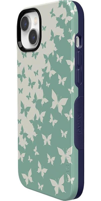 Butterfly Effect | Sage Colorblock Case iPhone Case get.casely 