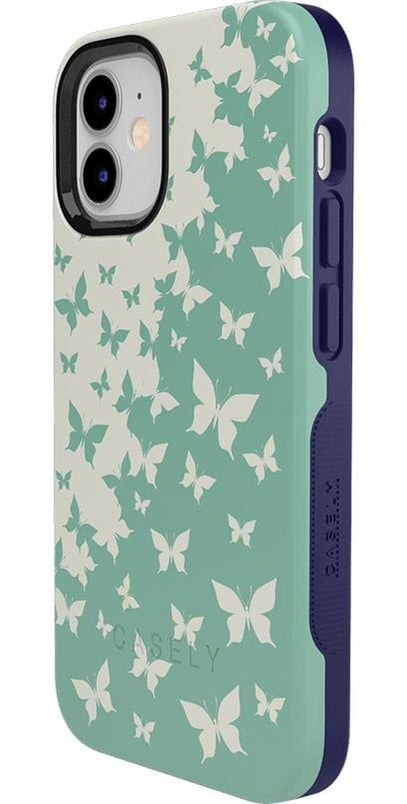 Butterfly Effect | Sage Colorblock Case iPhone Case get.casely 