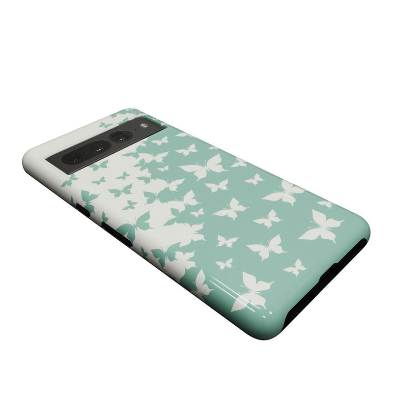 Butterfly Effect | Sage Colorblock Google Pixel Case Google Pixel Case Casetry 