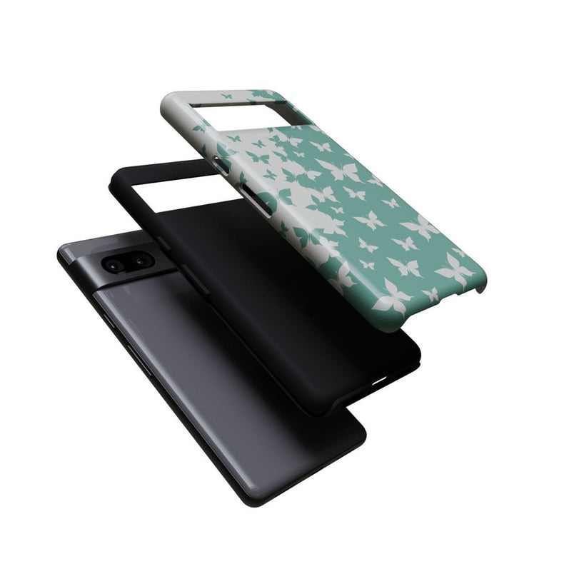 Butterfly Effect | Sage Colorblock Google Pixel Case Google Pixel Case Casetry 