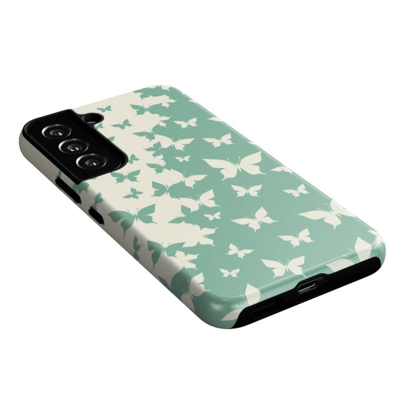Butterfly Effect | Sage Colorblock Samsung Case Samsung Case Casetry 