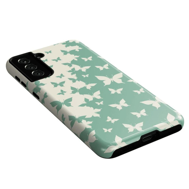 Butterfly Effect | Sage Colorblock Samsung Case Samsung Case Casetry 