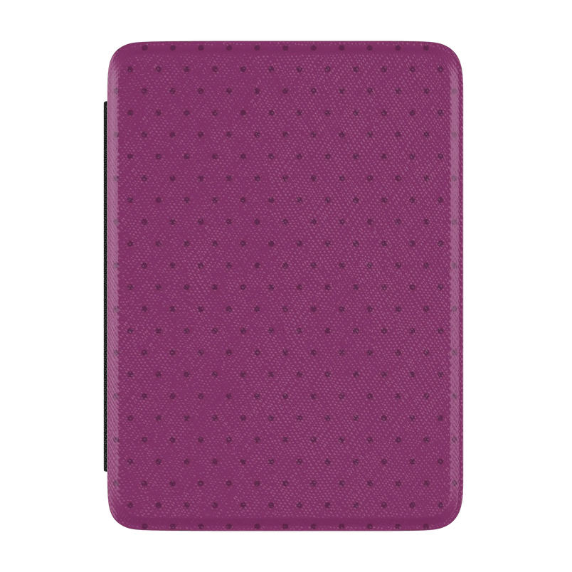 On the Dot | Plum Polka Dot Kindle Case