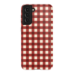 Checked Twice | Red Plaid Case