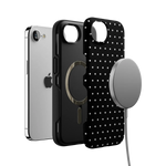 On the Dot | Black Polka Dot Case