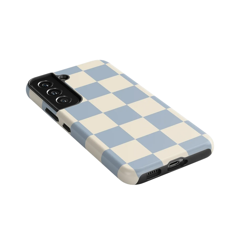 Fit Check | Light Blue Checkerboard Case
