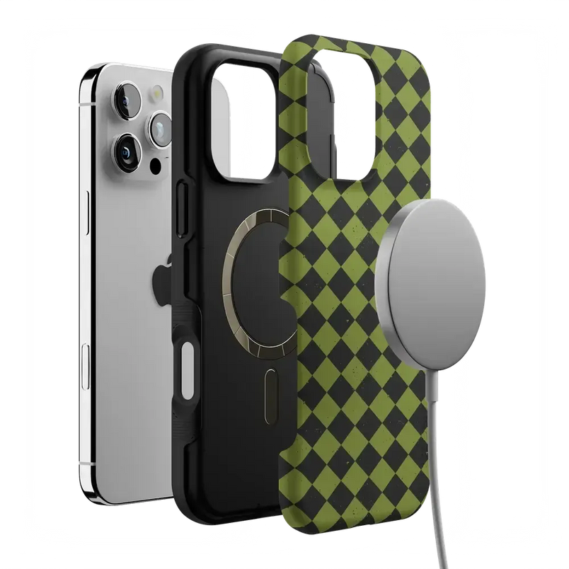 Wicked Hex | Green Checkered Case