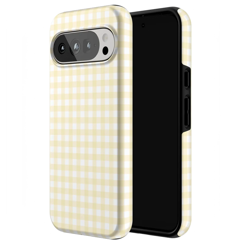 Pastel Picnic | Yellow Gingham Case