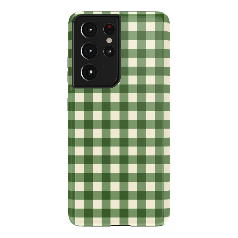 Checked Twice | Green Plaid Case