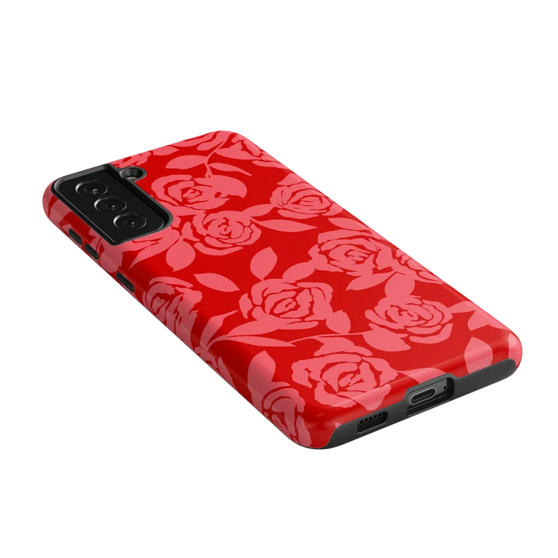 Final Rose | Red & Pink Floral Case