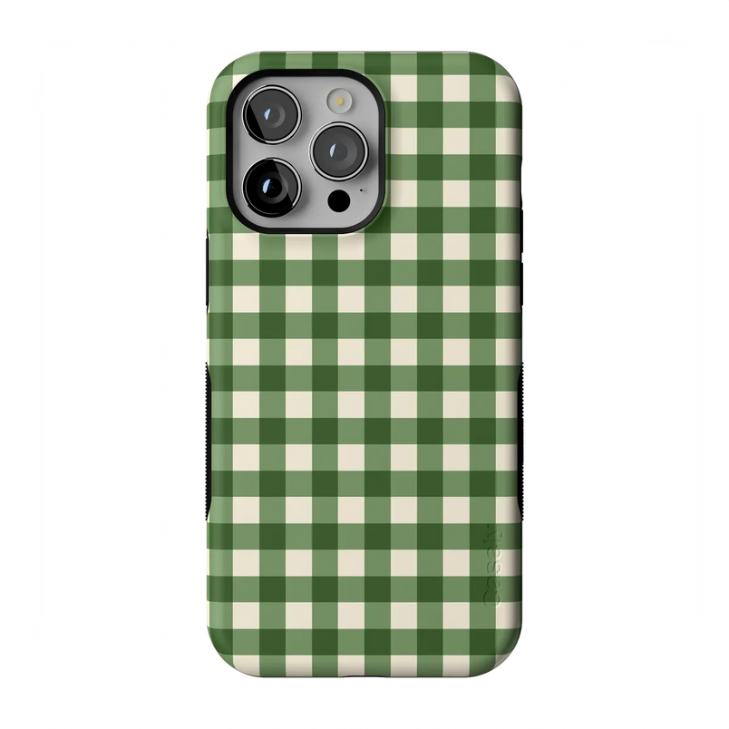 Checked Twice | Green Plaid Case