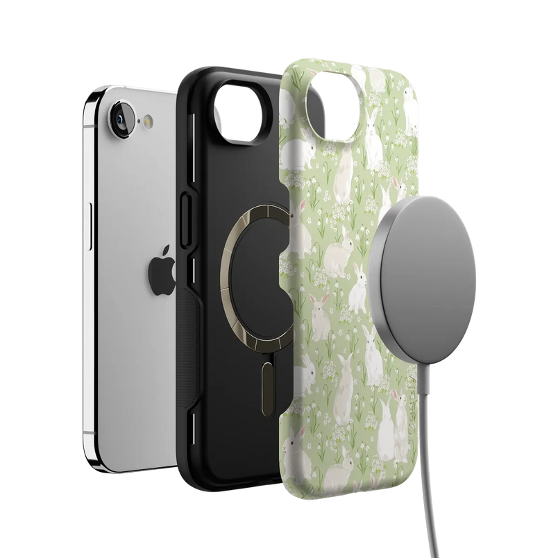 Hop to it | Green Bunny Case