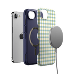Pastel Picnic | Blue & Green Gingham Case