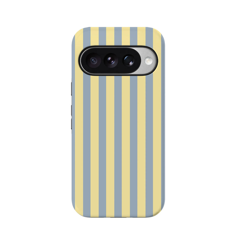 Coastline Stripes | Blue & Yellow Case (Manual)