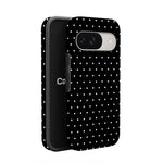 On the Dot | White Polka Dot Case