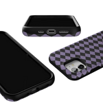 Midnight Hex | Purple Checkered Case