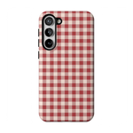 Sweet Jam | Red Gingham Case - Galaxy S23 Plus