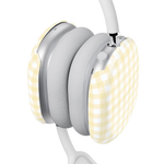Pastel Picnic | Yellow Gingham AirPods Max Case