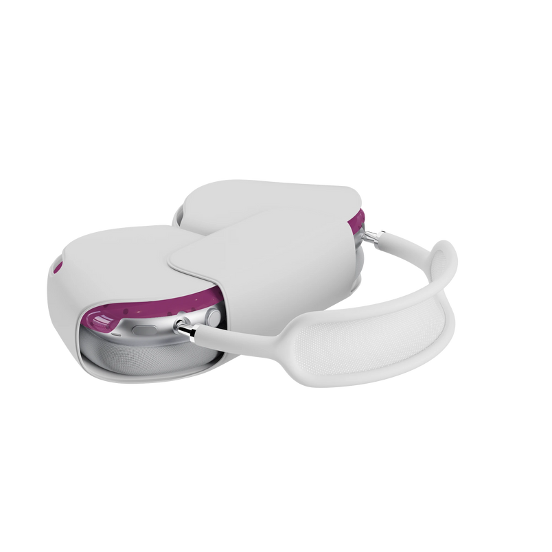 On the Dot | Plum Polka Dot AirPods Max Case