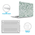 Sage Garden | Green Floral Laptop Shell