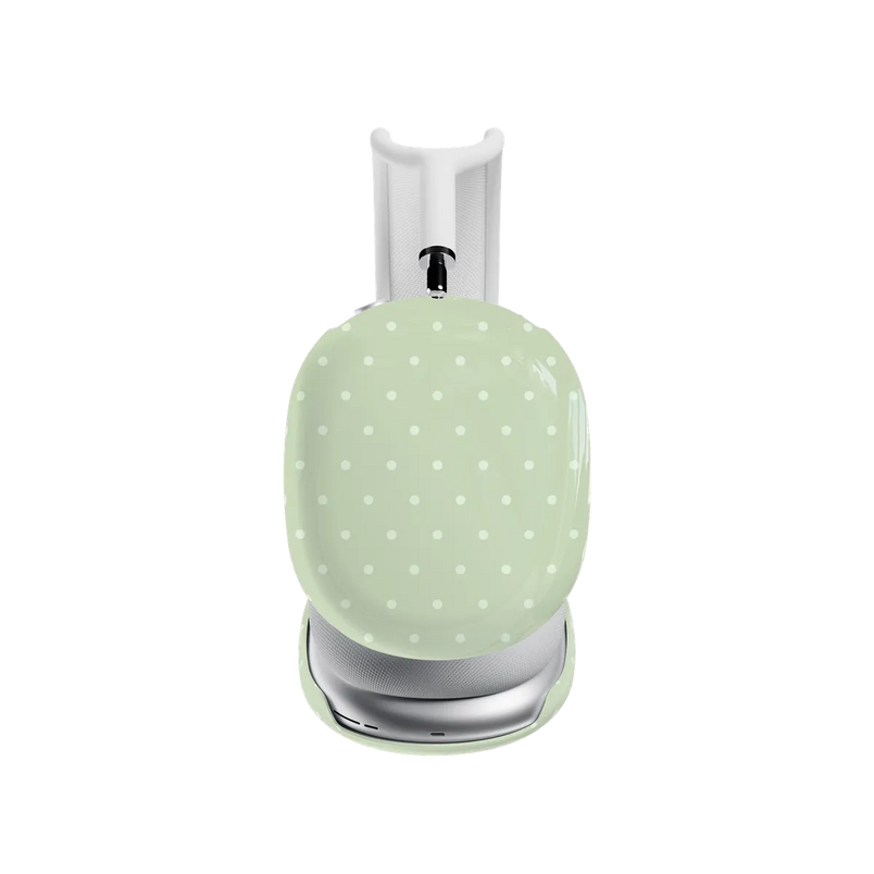 On the Dot | Green Polka Dot AirPods Max Case