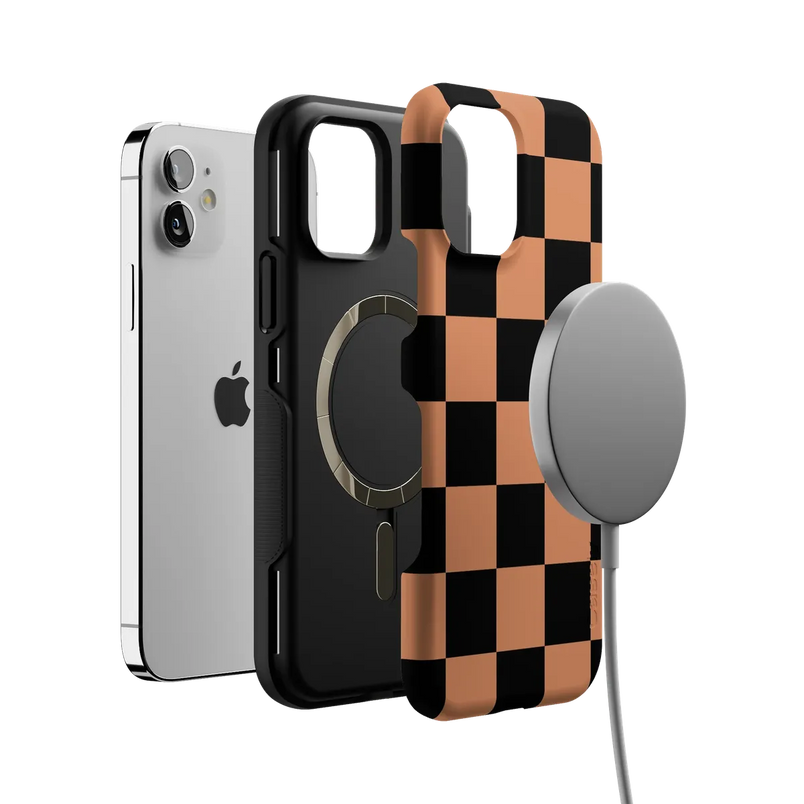Fit Check | Black & Brown Checkerboard Case