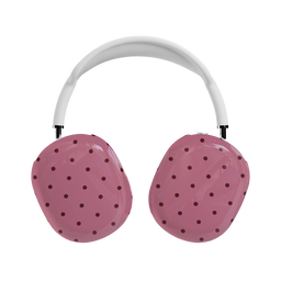 On the Dot | Dusty Rose Polka Dot AirPods Max Case