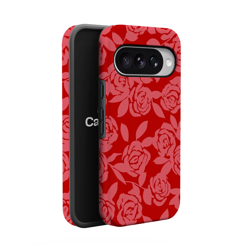 Final Rose | Red & Pink Floral Case