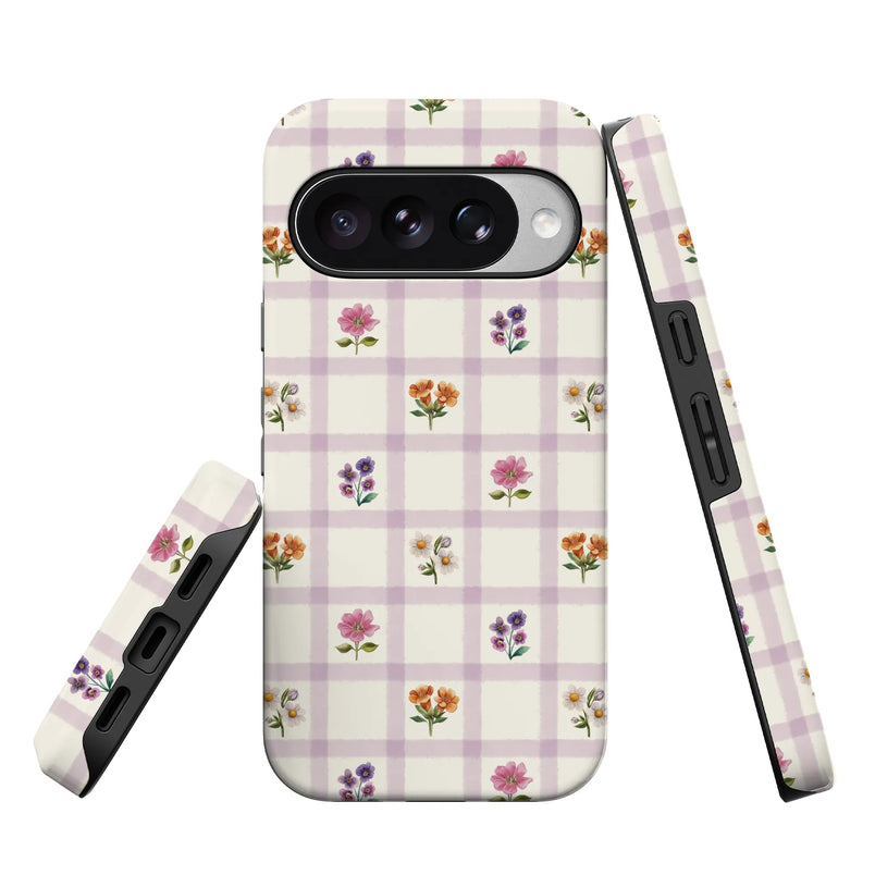 Meadow Check | Floral Gingham Case