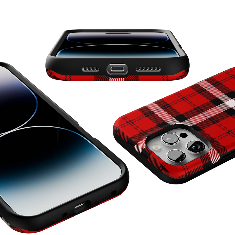 As if! | Red Plaid Case