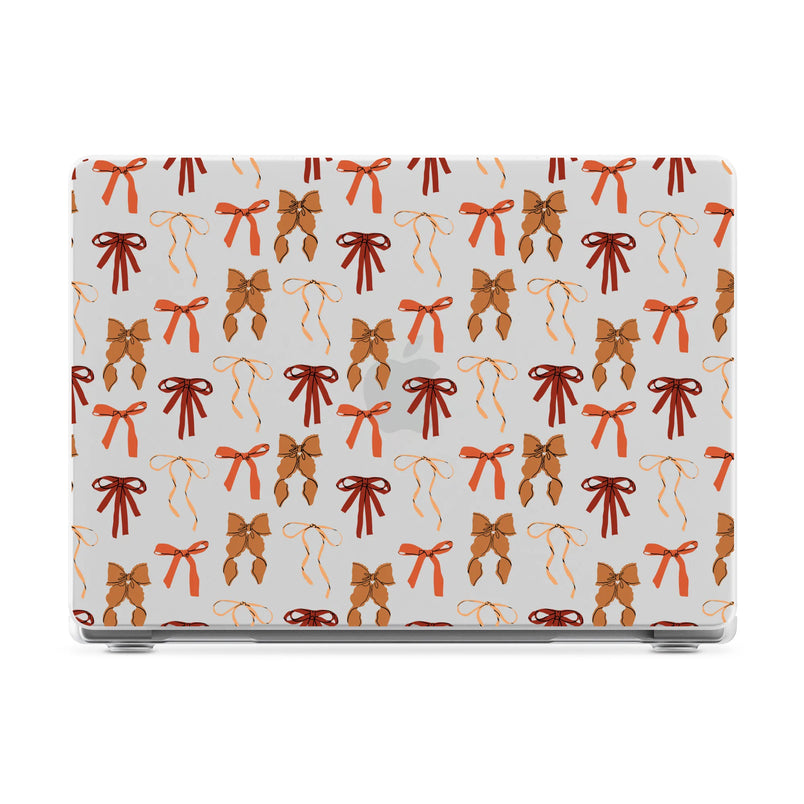 Fall Girlie | Pumpkin Spice Bows Laptop Shell