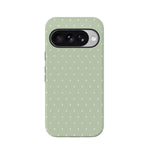 On the Dot | Green Polka Dot Case
