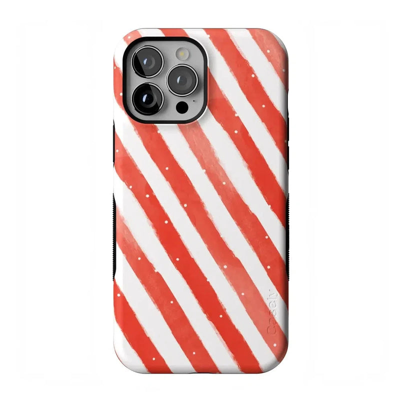 Candy Cane Lane | Peppermint Stripes Case Phone Case Casetry Bold Flex + MagSafe® iPhone 13 Pro Max