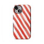 Candy Cane Lane | Peppermint Stripes Case Phone Case Casetry Bold Flex + MagSafe® iPhone 13