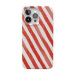 Candy Cane Lane | Peppermint Stripes Case Phone Case Casetry Classic + MagSafe® iPhone 15 Pro Max 