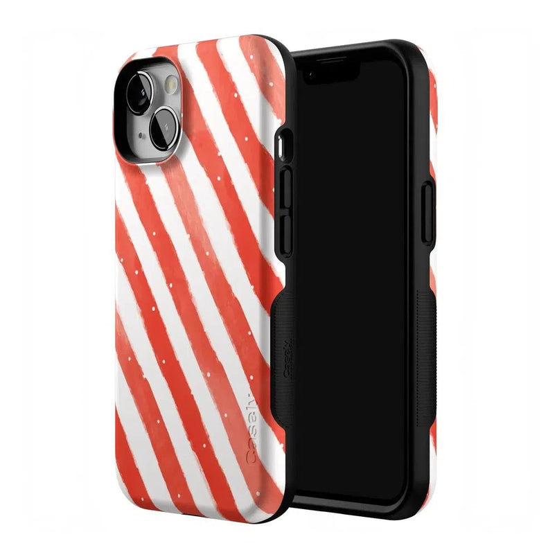 Candy Cane Lane | Peppermint Stripes Case Phone Case Casetry 