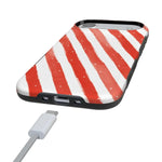 Candy Cane Lane | Peppermint Stripes Case Phone Case Casetry 